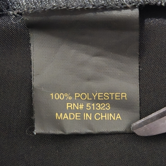 CYNTHIA STEFFE Hanna Black Sleeveless Ruffle Blouse Drawstring Waist Size Medium - Picture 13 of 14